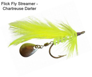 Flick Fly Streamer - Chartreuse Darter