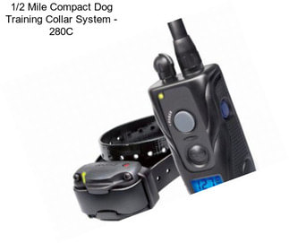 1/2 Mile Compact Dog Training Collar System - 280C