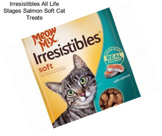 Irresistibles All Life Stages Salmon Soft Cat Treats