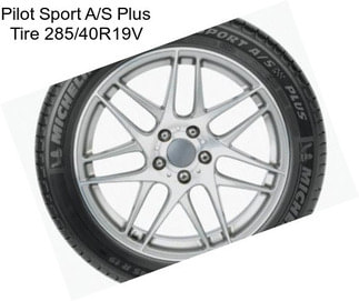 Pilot Sport A/S Plus Tire 285/40R19V