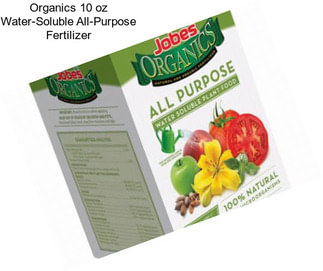 Organics 10 oz Water-Soluble All-Purpose Fertilizer