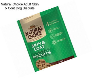 Natural Choice Adult Skin & Coat Dog Biscuits