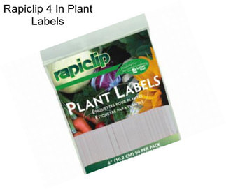 Rapiclip 4 In Plant Labels