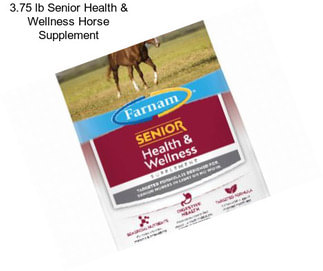 3.75 lb Senior Health & Wellness Horse Supplement