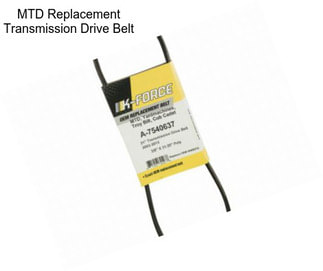 MTD Replacement Transmission Drive Belt