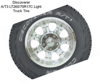 Discoverer A/T3 LT265/70R17C Light Truck Tire