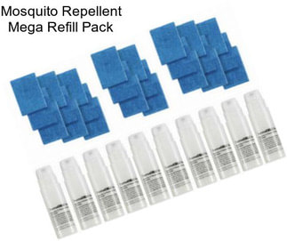 Mosquito Repellent Mega Refill Pack