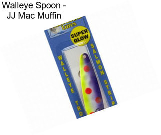 Walleye Spoon - JJ Mac Muffin