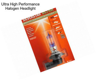 Ultra High Performance Halogen Headlight