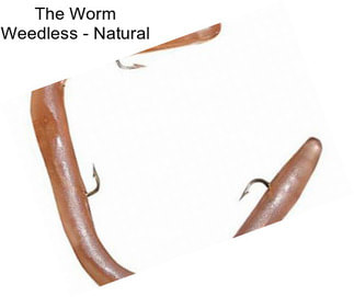 The Worm Weedless - Natural