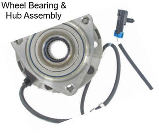 Wheel Bearing & Hub Assembly