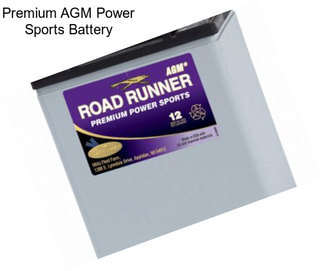 Premium AGM Power Sports Battery