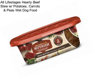 All Lifestages Hearty Beef Stew w/ Potatoes, Carrots & Peas Wet Dog Food