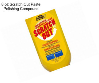 8 oz Scratch Out Paste Polishing Compound