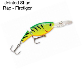 Jointed Shad Rap - Firetiger