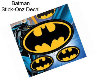 Batman Stick-Onz Decal