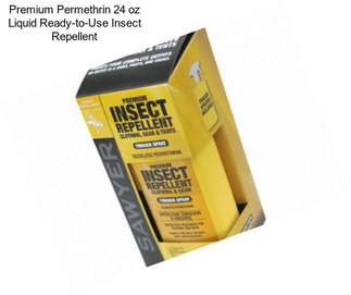 Premium Permethrin 24 oz Liquid Ready-to-Use Insect Repellent