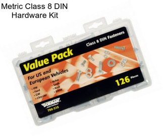 Metric Class 8 DIN Hardware Kit