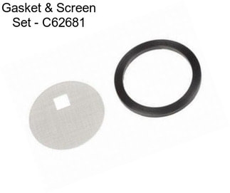 Gasket & Screen Set - C62681