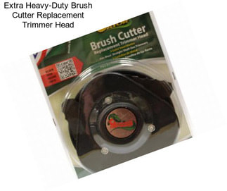 Extra Heavy-Duty Brush Cutter Replacement Trimmer Head