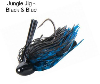 Jungle Jig - Black & Blue