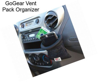 GoGear Vent Pack Organizer