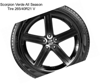 Scorpion Verde All Season Tire 265/40R21 V