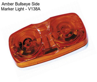 Amber Bullseye Side Marker Light - V138A