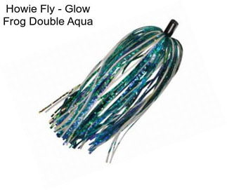 Howie Fly - Glow Frog Double Aqua