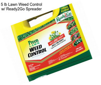 5 lb Lawn Weed Control w/ Ready2Go Spreader