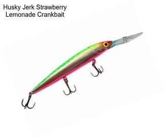 Husky Jerk Strawberry Lemonade Crankbait