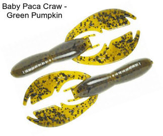Baby Paca Craw - Green Pumpkin