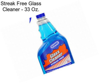 Streak Free Glass Cleaner - 33 Oz.