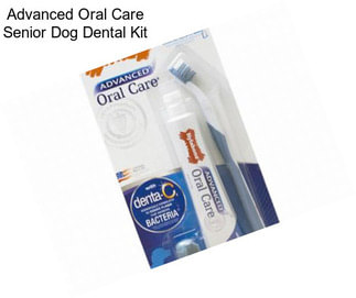 Advanced Oral Care Senior Dog Dental Kit