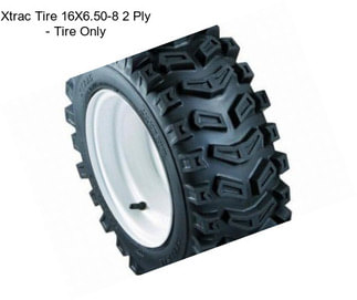 Xtrac Tire 16X6.50-8 2 Ply - Tire Only