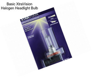 Basic XtraVision Halogen Headlight Bulb