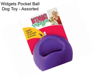 Widgets Pocket Ball Dog Toy - Assorted