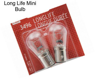 Long Life Mini Bulb