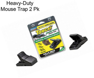 Heavy-Duty Mouse Trap 2 Pk