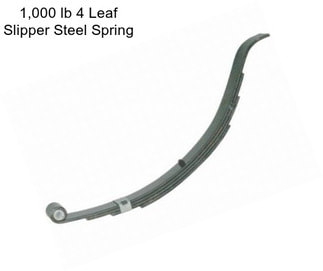 1,000 lb 4 Leaf Slipper Steel Spring