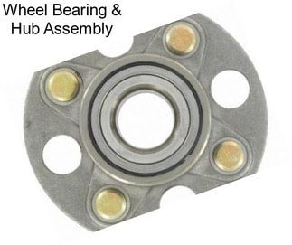 Wheel Bearing & Hub Assembly