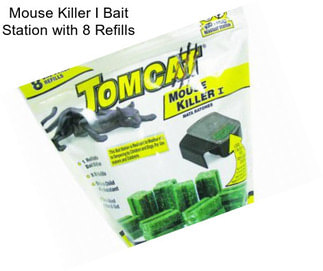 Mouse Killer I Bait Station with 8 Refills