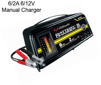 6/2A 6/12V Manual Charger
