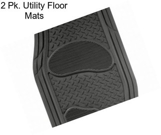 2 Pk. Utility Floor Mats