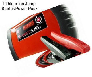 Lithium Ion Jump Starter/Power Pack