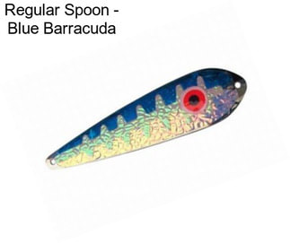 Regular Spoon - Blue Barracuda