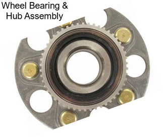 Wheel Bearing & Hub Assembly