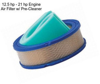 12.5 hp - 21 hp Engine Air Filter w/ Pre-Cleaner