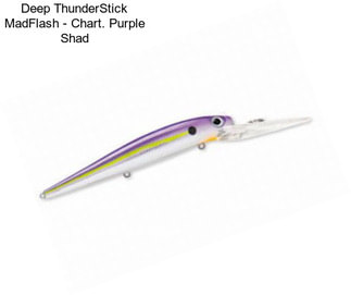 Deep ThunderStick MadFlash - Chart. Purple Shad