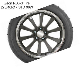 Zeon RS3-S Tire 275/40R17 STD 98W